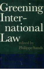 GREENING INTERNATIONAL LAW