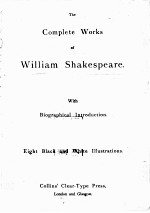 THE COMPLETE WORKS OF WILLIAM SHAKESPEARE