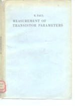 MEASUREMENT OF TRANSISTOR PARAMETERS