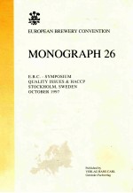 European brewery convention : monograph 26