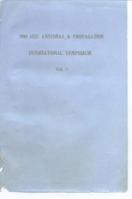 1990 IEEE ANTENNAS & PROPAGATION INTERNATIONAL SYMPOSIUM Vol.1、Vol.2、Vol.3、Vol.4