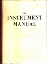 The instrument manual.1971.