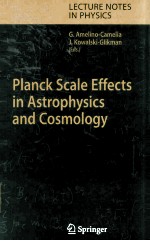 Planck Scale Effects in Astrophysics and Cosmology