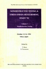 Nondestructive testing and stress-strain measurement