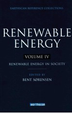 Renewable energy volume IV  renewable energy in society