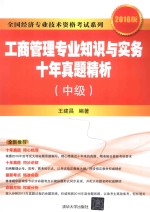 工商管理专业知识与实务  十年真题精析  中级