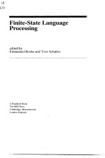 Finite-Staqte Language Procesing