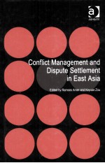 conflict management and dispute settlement in east asia