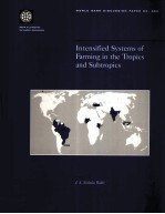 INTENSIFIED SYSTEMS OF FARMING IN THE TROPICS AND SUBTROPICS