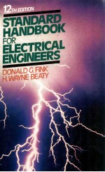 Standard handbook for electrical engineers twelfth edition