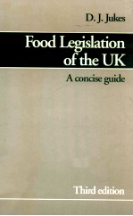 Food legislation of the UK: A concise guide third edition