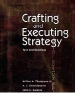 CRAFTING AND EXECUTING STRATEGY:TEXT AND READINGS FOURTEENTH EDITION