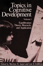 TOPICS IN COGNITIVE DEVELOPMENT VOLUME 1  EQUILIBRATION: THEORY