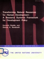 Transforming natural resources for human development: A resource systems framework for development p