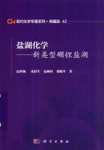 现代化学专著系列  典藏版  42  盐湖化学  新类型硼锂盐湖