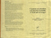 Chemical Deterioration and Physical Instability of Food and Beverages