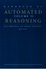 Handbook of automated reasoning; volume II