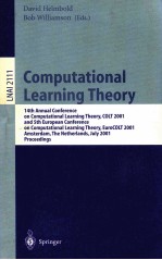 Computational learning theory : 14th Annual Conference