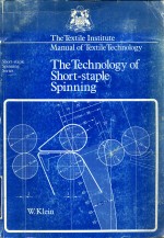 the textile institurte manual of textile technology the technology of short-staple spinning