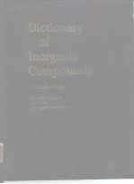 Dictionary of inorganic compounds