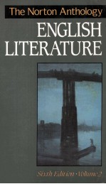 THE NORTON ANTHOLOGY ENGLISH LITERATURE  sixth edition volume 2