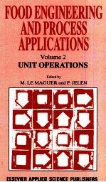 Food engineering and process applications unit operations volume 2