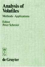 Analysis of volatiles  methods and applications