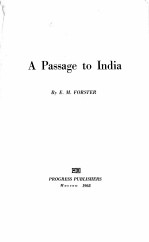 A PASSAGE TO INDIA