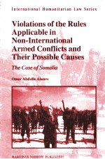 VIOLATIONS OF THE RULES APPLICABLE IN NON-INTERNAL ARMED CONFLICTS AND THEIR POSSIBLE CAUSES