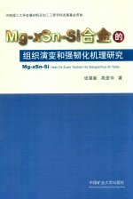 Mg：xSn：Si合金的组织演变和强韧化机理研究