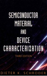 Semiconductor material and device characterization third edition