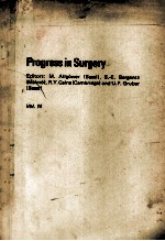 PROGRESS IN SURGERY  VOL.14