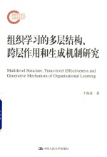 组织学习的多层结构、跨层作用和生成机制研究