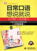 日常口语想说就说  走到哪儿说到哪儿  1分钟搞定版