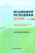 银行办理直接投资外汇登记业务系统操作指南  1.0版