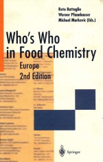 WHO'S WHO IN FOOD CHEMISTRY EUROPE  2ND EDITION