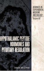 HYPOTHALAMIC PEPTIDE HORMONES AND HORMONES AND PITUITARY REGULATION