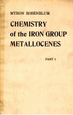 CHEMISTRY OF THE IRON GROUP METALLOCENES:FERROCENE