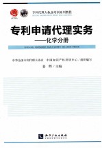 专利申请代理实务  化学分册