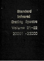 Standard Infrared Grating Spectra Volume 21-22