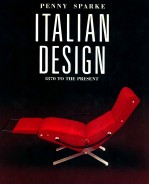 ITALIAN DESIGN  1870 TO THE PRESENT