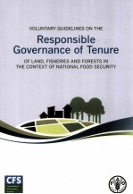 VOLUNTARY GUIDELINES ON THE RESPONSIBLE GOVERNANCE OF TENURE