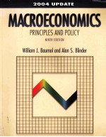 MACROECONOMICS PRINCIPLES AND POLICY NINTH EDITION 2004 UPDATE