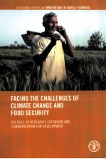 FACING THE CHALLENGES OF CLIMATE CHANG AND FOOD SECURITY