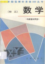 初三数学  与新教材同步