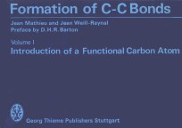 FORMATION OF C-C BONDS  VOLUME 1  INTRODUCTION OF A FUNCTIONAL CARBON ATOM