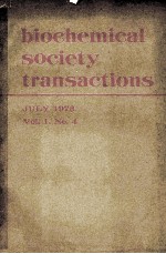 BIOCHEMICAL SOCIETY TRANSACTIONS