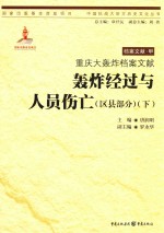 重庆大轰炸档案文献  轰炸经过与人员伤亡  区县部分  下