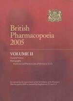 BRITISH PHARMACOPOEIA 2005 VOLUME 2