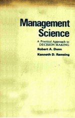 MANAGEMENT SCIENCE A PRACTICAL APPROACH TO DECISION MAKING